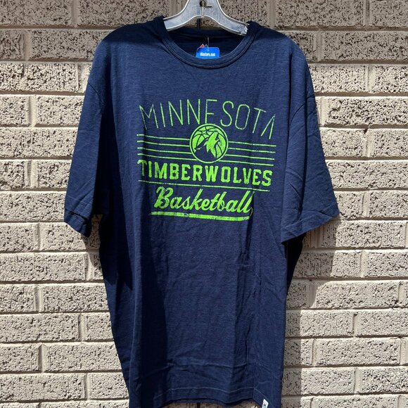 Majestic Minnesota Timberwolves Tee NWT XXL - Picture 1 of 3